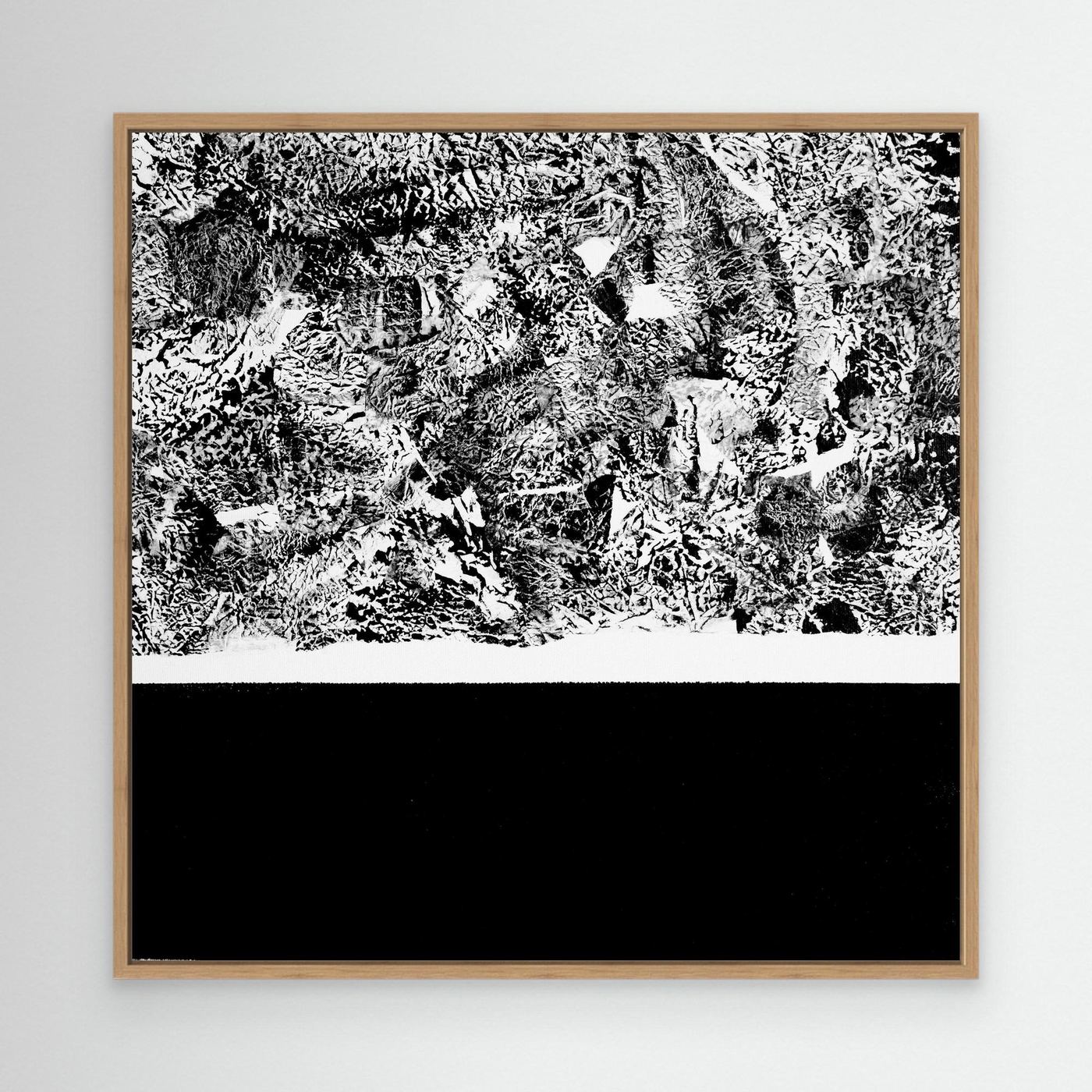 Mountain Lake - Print auf Leinwand