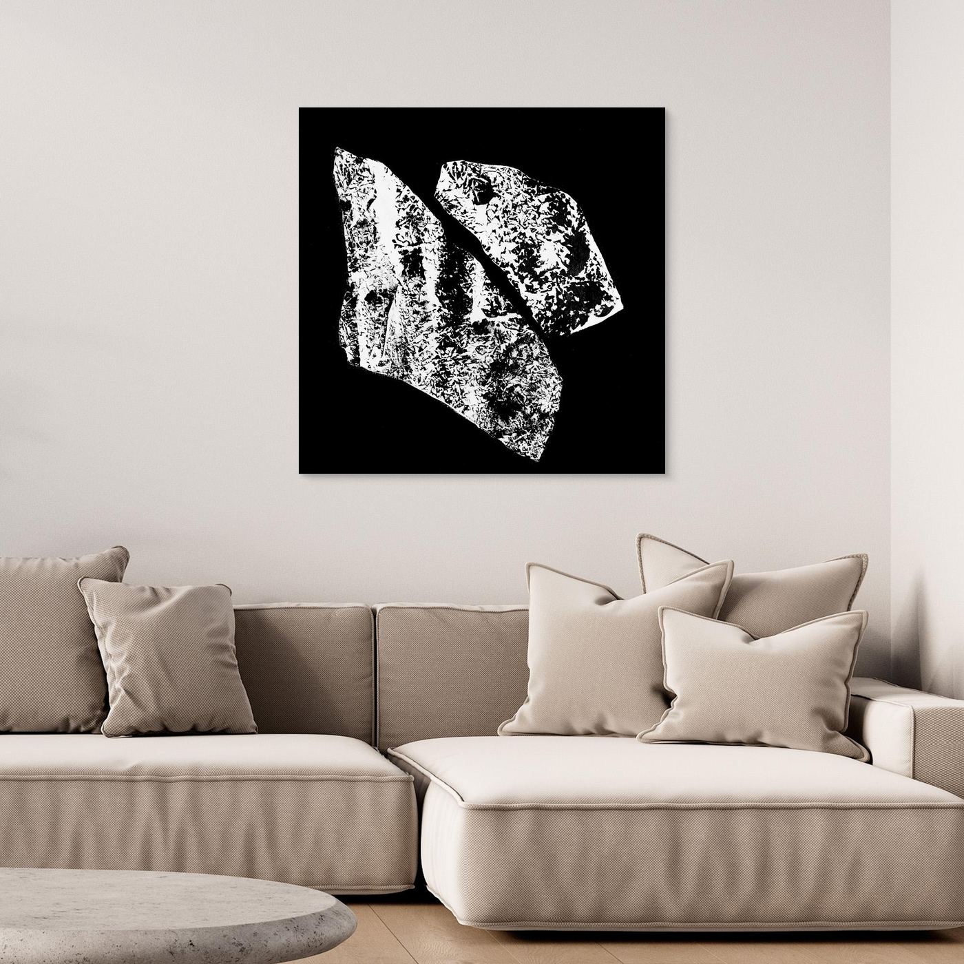 Stones - Print auf Leinwand