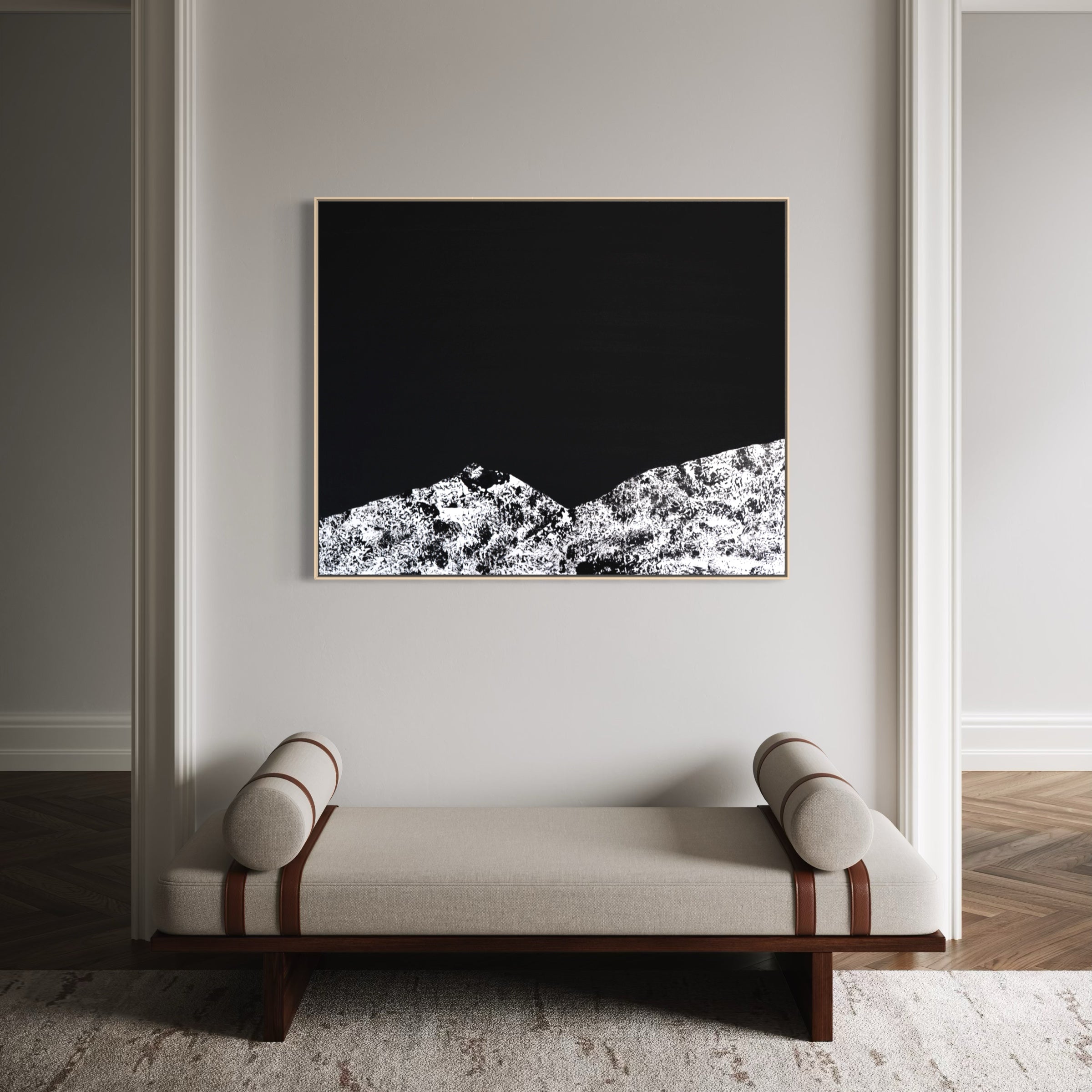 ACRYLIC ART - MOUNTAIN LANDSCAPE