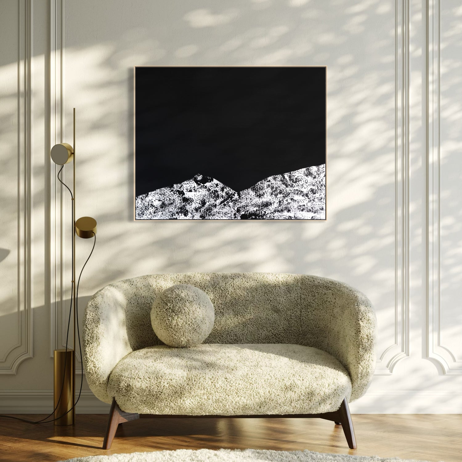 ACRYLIC ART - MOUNTAIN LANDSCAPE