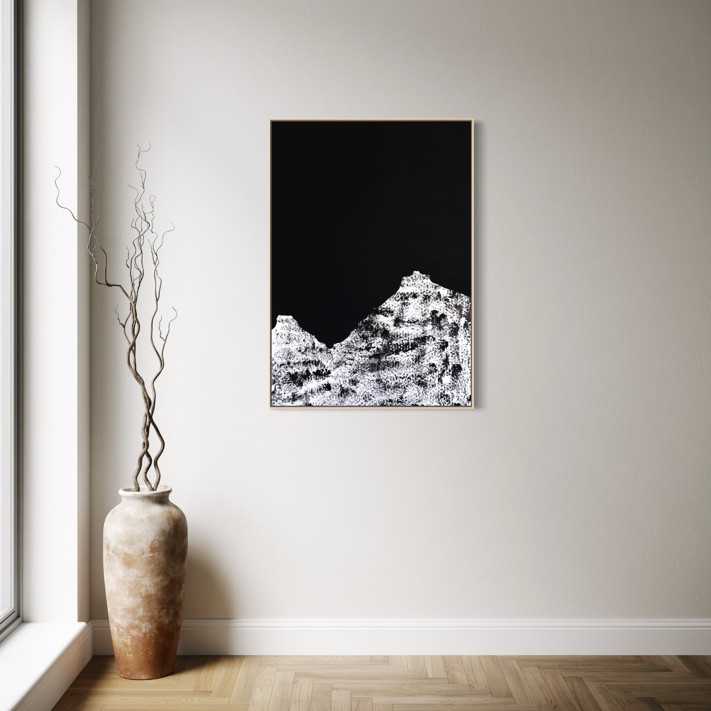 ACRYLIC ART - MOUNTAIN PORTRAIT