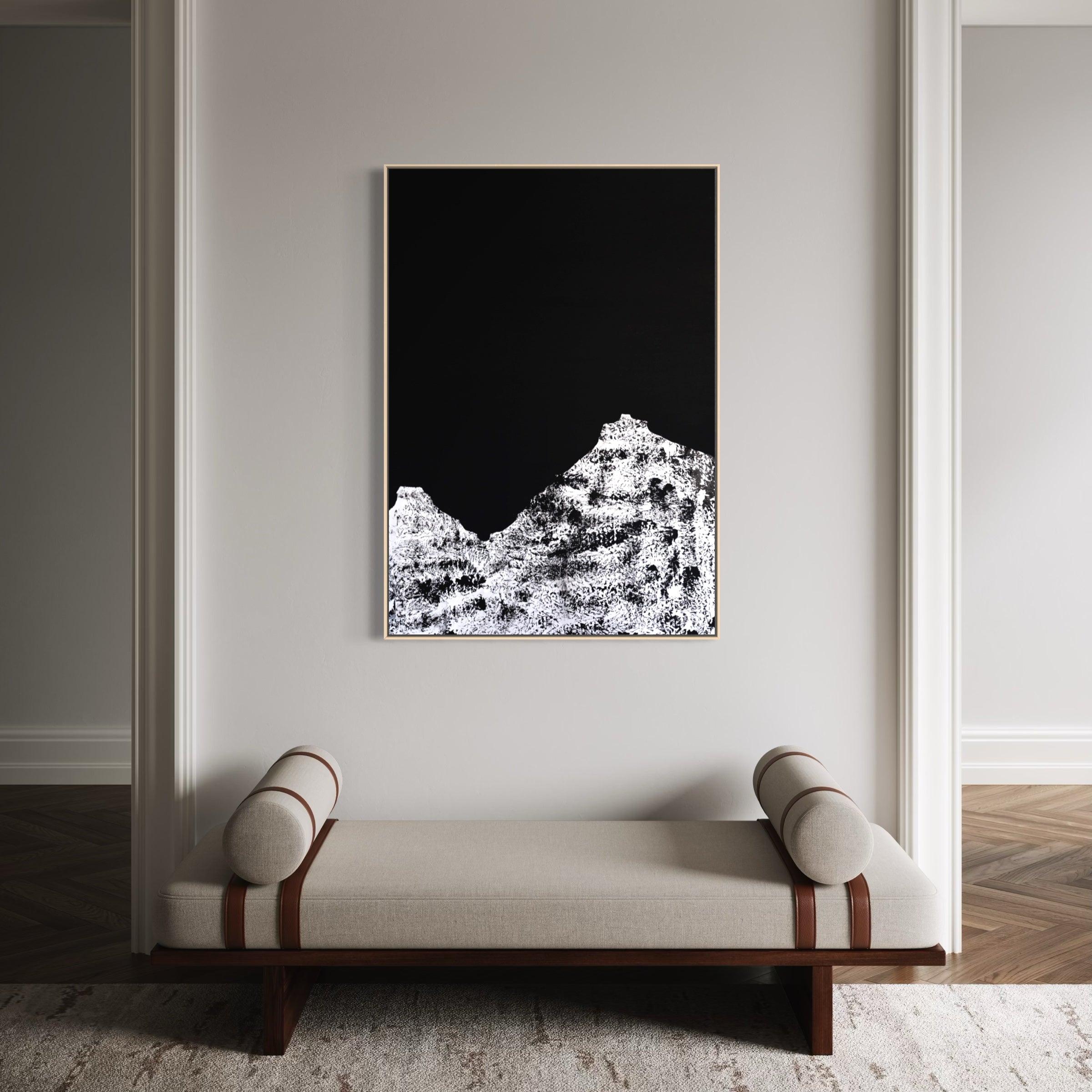 ACRYLIC ART - MOUNTAIN PORTRAIT