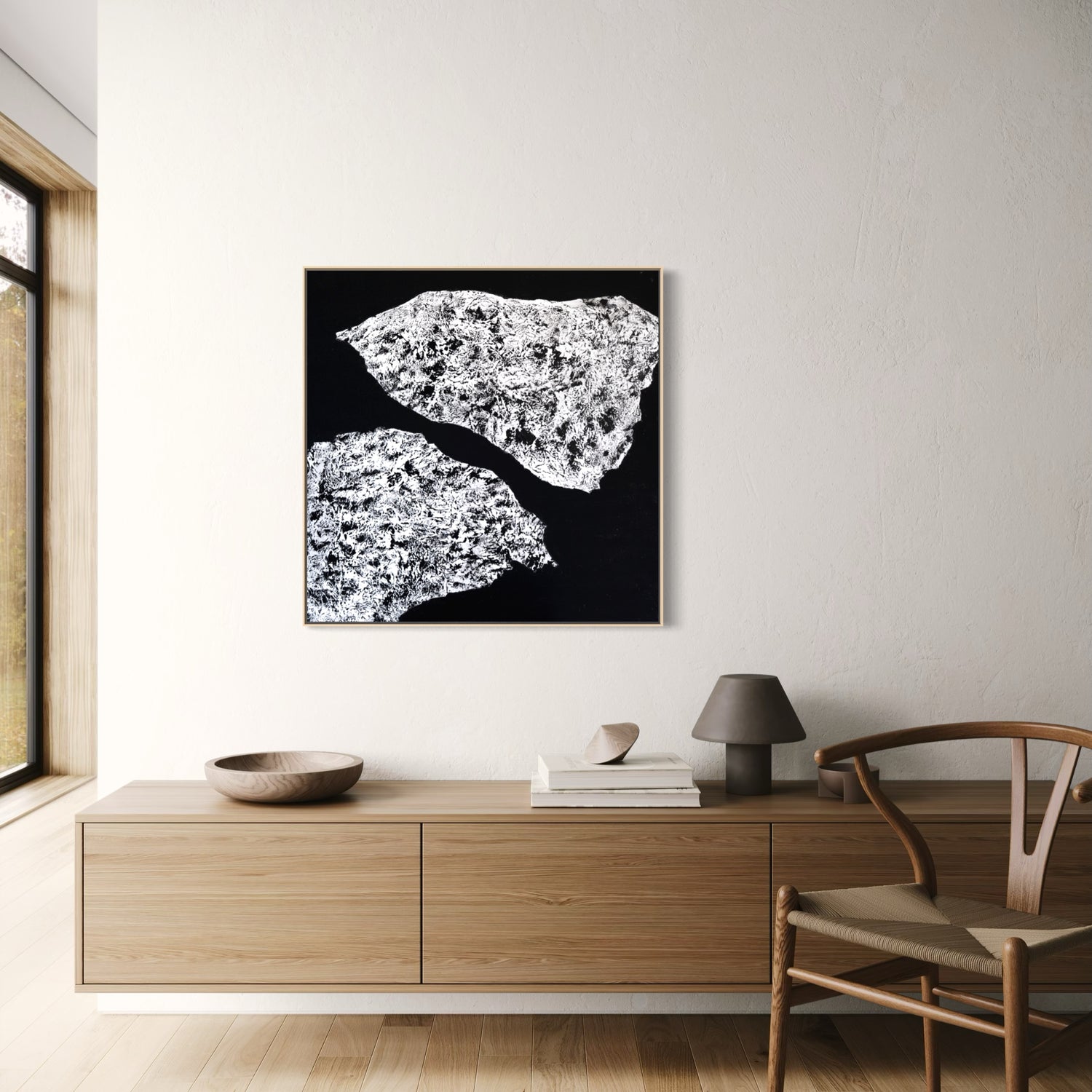 ACRYLIC ART - ABSTRACT STONES