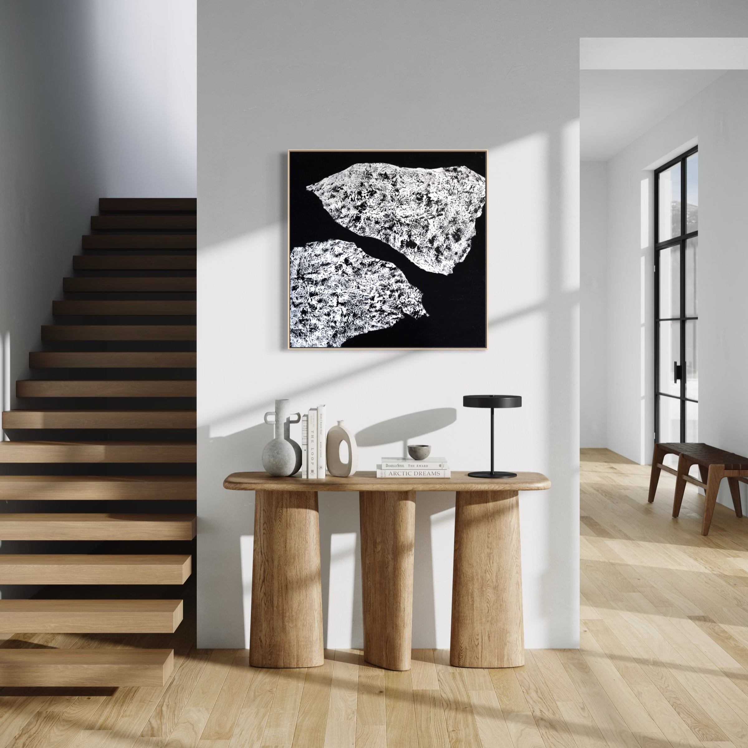 ACRYLIC ART - ABSTRACT STONES