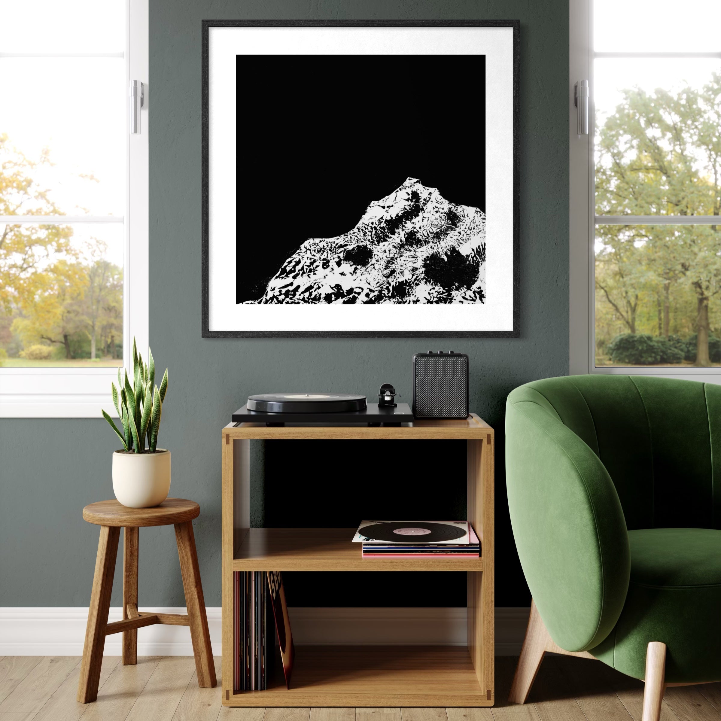 Mountain - Print auf Papier