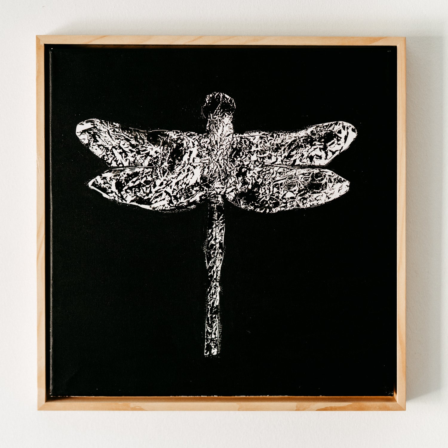ACRYLIC ART MINI - BLACK DRAGON-FLY