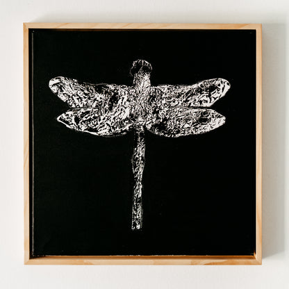 ACRYLIC ART MINI - BLACK DRAGON-FLY