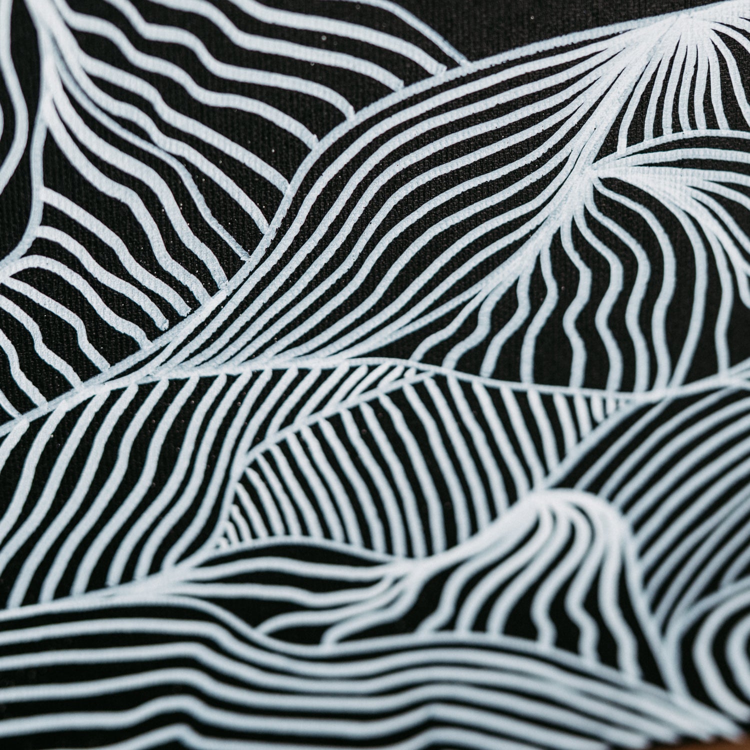 ACRYLIC ART MINI - MOUNTAIN LINES