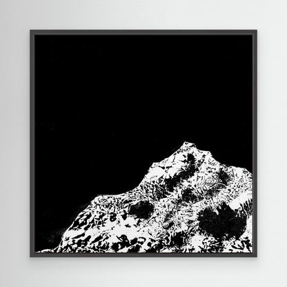 Mountain - Print auf Leinwand