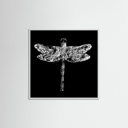 Dragonfly black - Print auf Papier