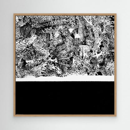 Mountain Lake - Print auf Leinwand