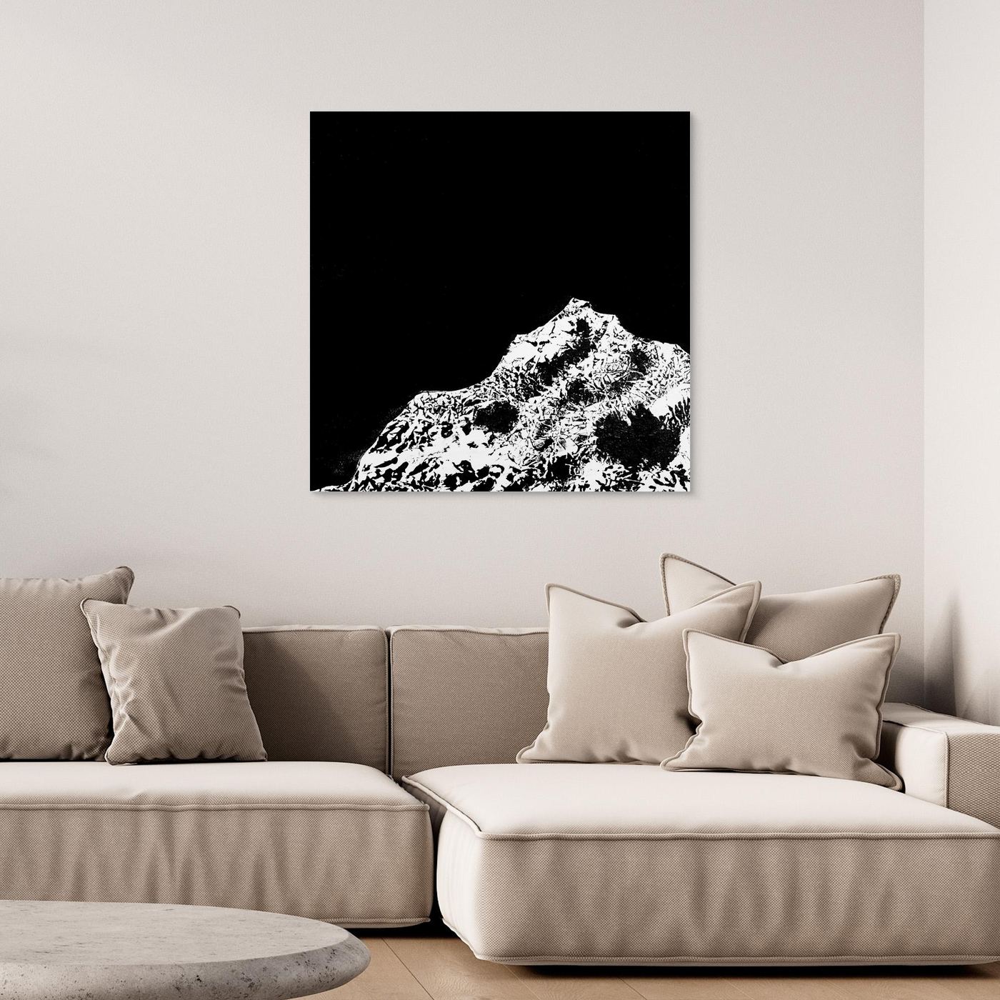 Mountain - Print auf Leinwand