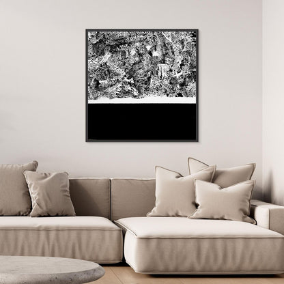 Mountain Lake - Print auf Leinwand