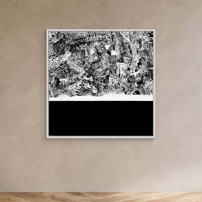 Mountain Lake - Print auf Leinwand